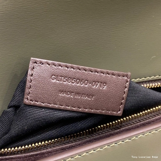 Tony Luxuries YSL IN LOULOU CARRE SATCHEL LEATHER SMOOTH 0807